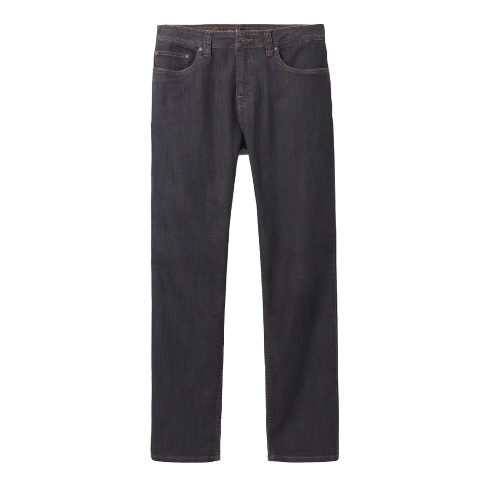 Prana Bridger slim fit black wash jeans